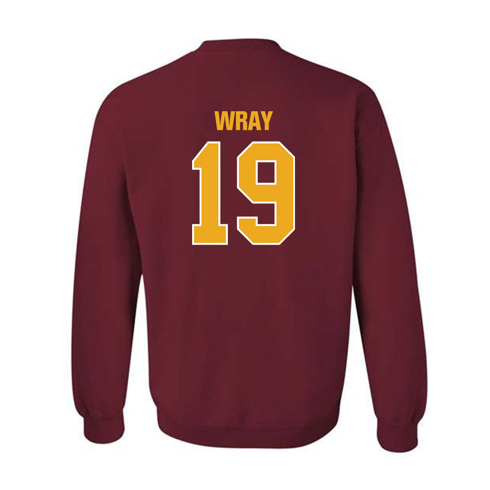 ULM - NCAA Baseball : Dayne Wray - Classic Shersey Crewneck Sweatshirt-1