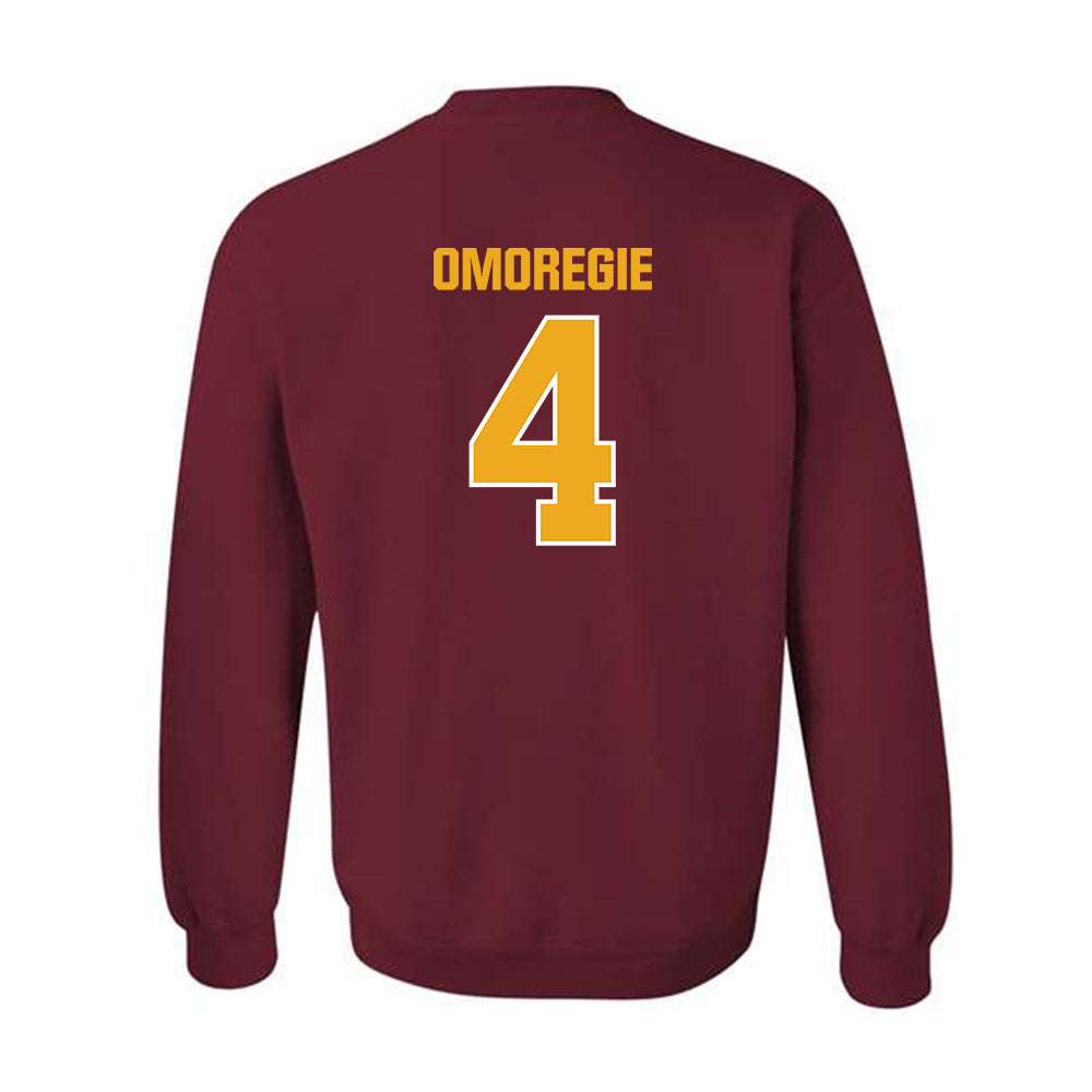ULM - NCAA Football : Derek Omoregie - Classic Shersey Crewneck Sweatshirt-1