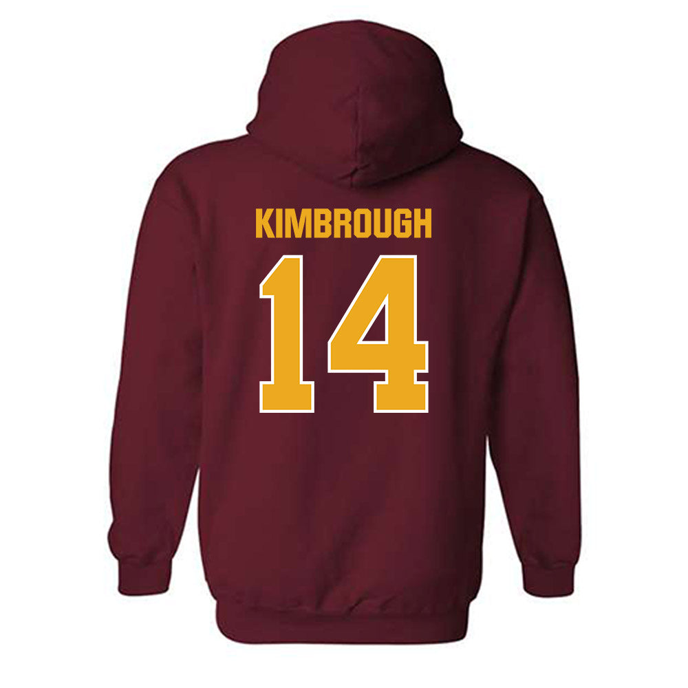 ULM - NCAA Football : Bryson Kimbrough - Classic Shersey Hooded Sweatshirt-1