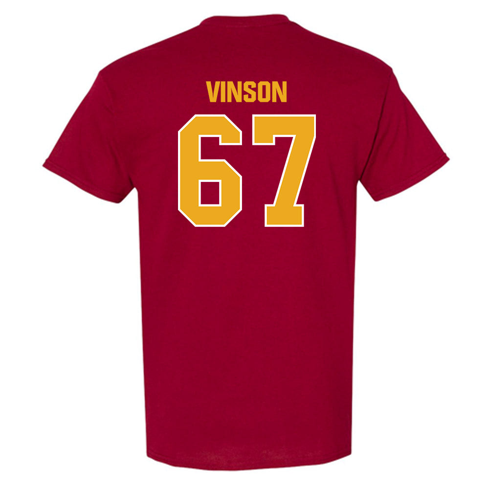 ULM - NCAA Football : Aj Vinson - Classic Shersey T-Shirt-1