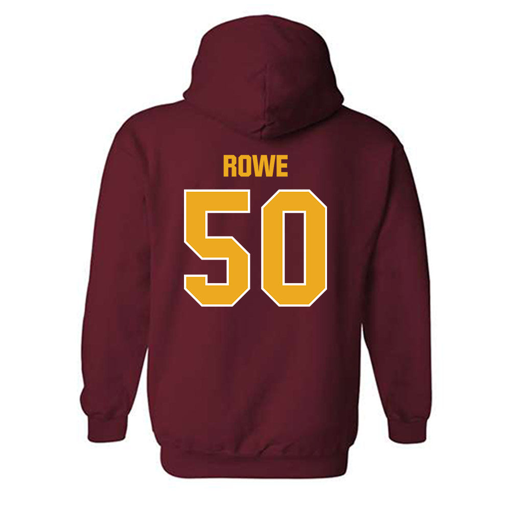 ULM - NCAA Football : Jordan Rowe - Classic Shersey Hooded Sweatshirt-1