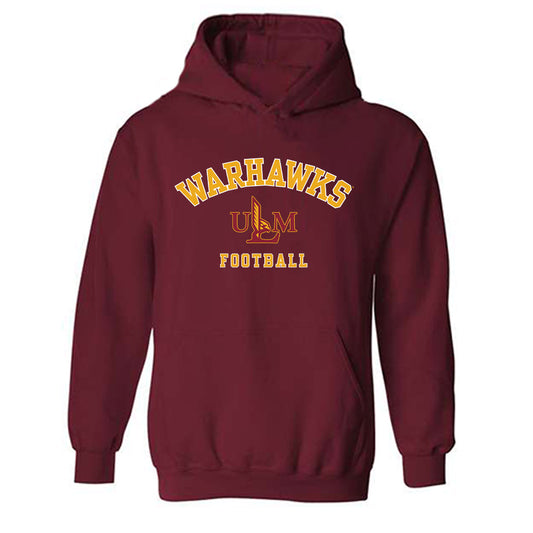 ULM - NCAA Football : Orlando Freemont - Classic Shersey Hooded Sweatshirt-0