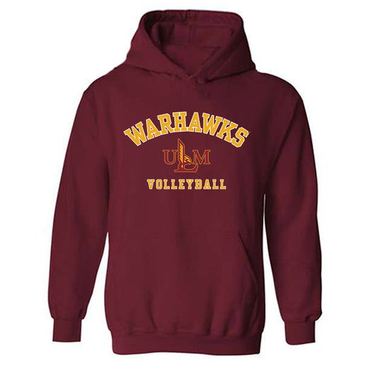 ULM - NCAA Women's Volleyball : Amelia Colon - Classic Shersey Hooded Sweatshirt-0