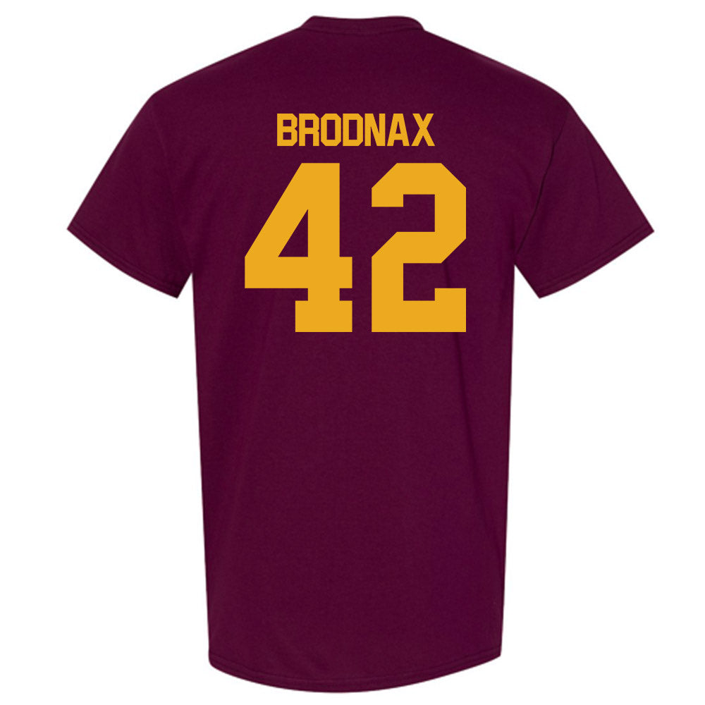 ULM - NCAA Baseball : Adam Brodnax - Classic Shersey T-Shirt-1