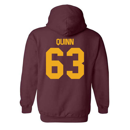 ULM - NCAA Football : Taylor Quinn - Classic Shersey Hooded Sweatshirt-1