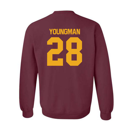 ULM - NCAA Women's Soccer : Sophia Youngman - Classic Shersey Crewneck Sweatshirt-1