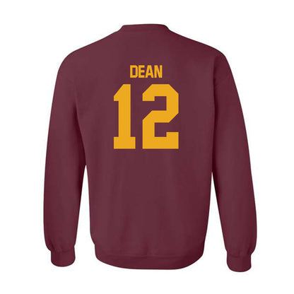 ULM - NCAA Baseball : Micah Dean - Classic Shersey Crewneck Sweatshirt-1