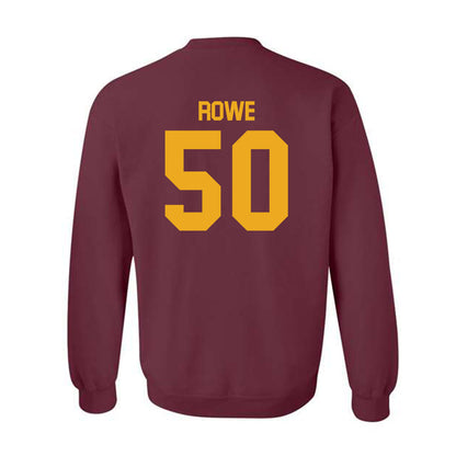 ULM - NCAA Football : Jordan Rowe - Classic Shersey Crewneck Sweatshirt-1