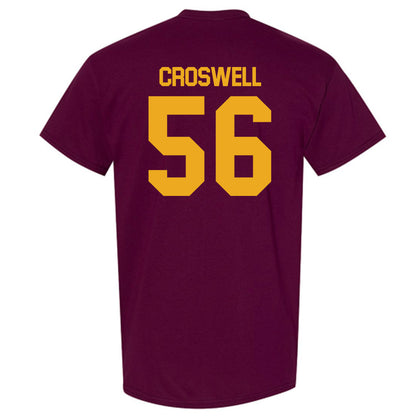 ULM - NCAA Football : Kaliem Croswell - Classic Shersey T-Shirt-1