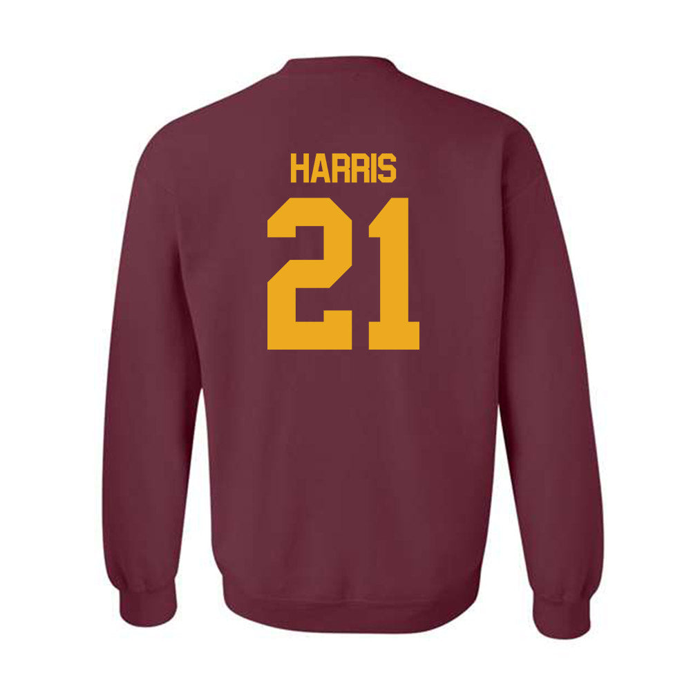ULM - NCAA Football : Lynard Harris - Classic Shersey Crewneck Sweatshirt-1