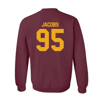 ULM - NCAA Football : Levontae Jacobs - Classic Shersey Crewneck Sweatshirt-1