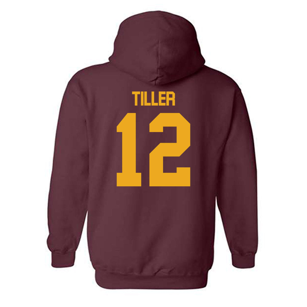 ULM - NCAA Football : Jabari Tiller - Classic Shersey Hooded Sweatshirt-1