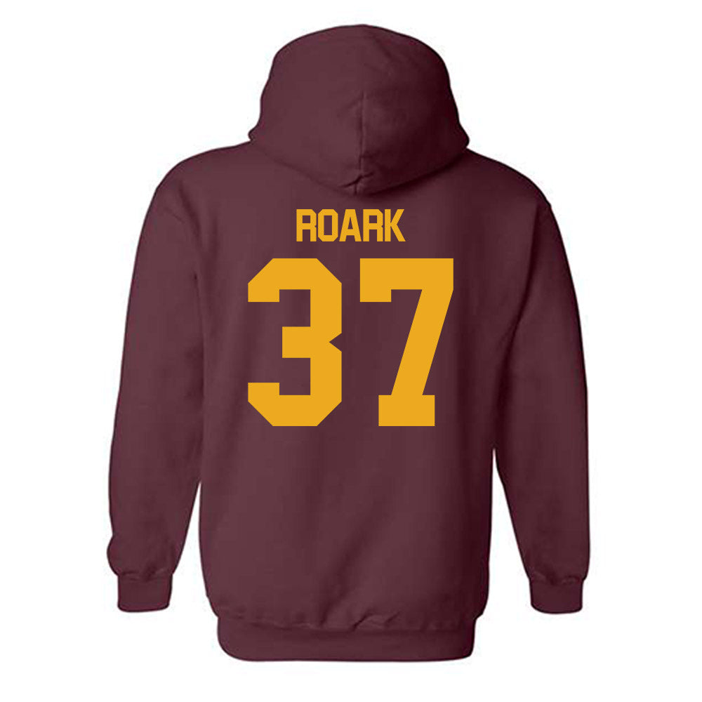 ULM - NCAA Baseball : Tyler Roark - Classic Shersey Hooded Sweatshirt-1