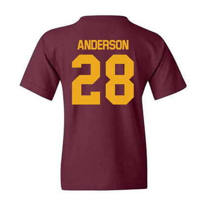 ULM - NCAA Football : Davin Anderson - Classic Shersey Youth T-Shirt-1