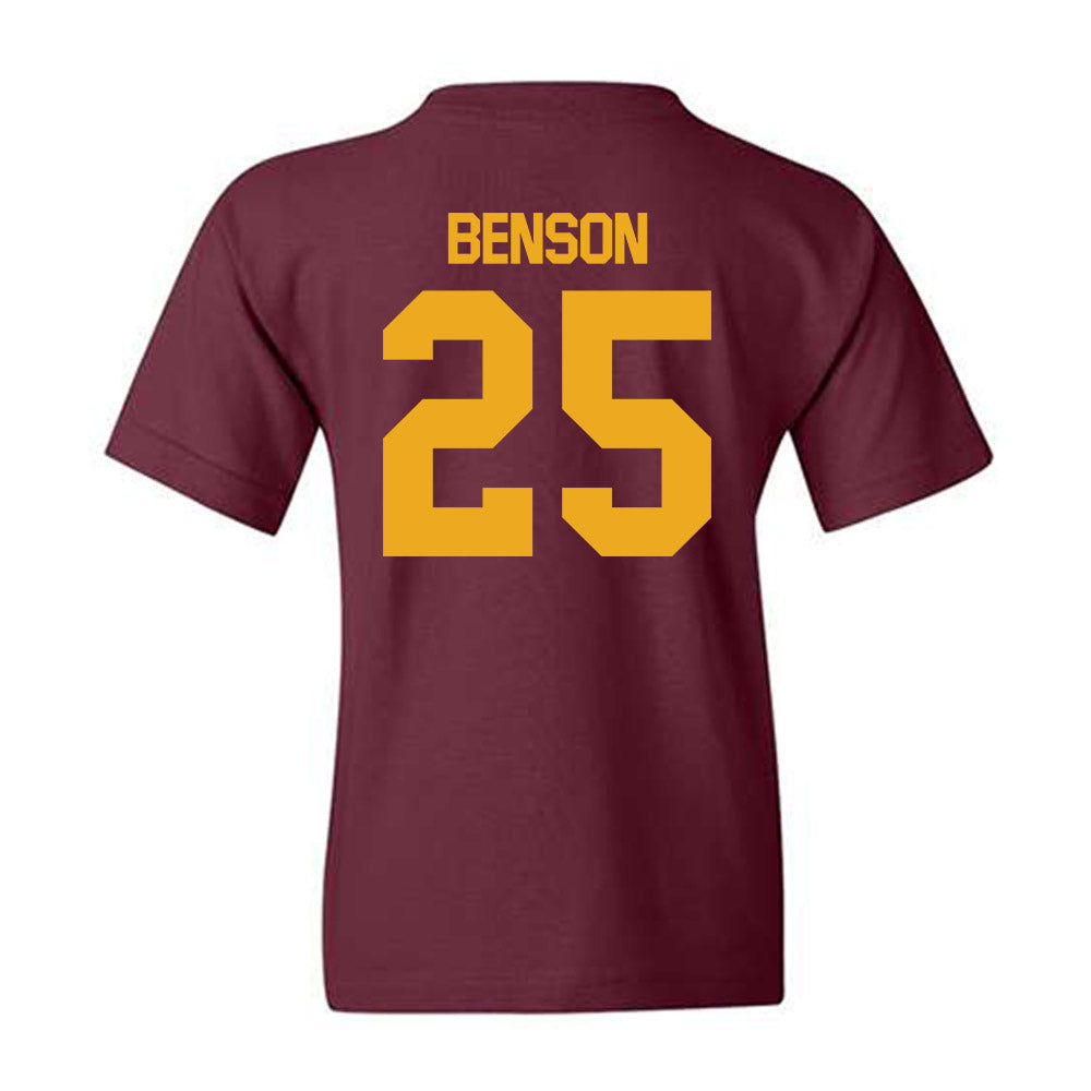 ULM - NCAA Football : Navarion Benson - Classic Shersey Youth T-Shirt-1