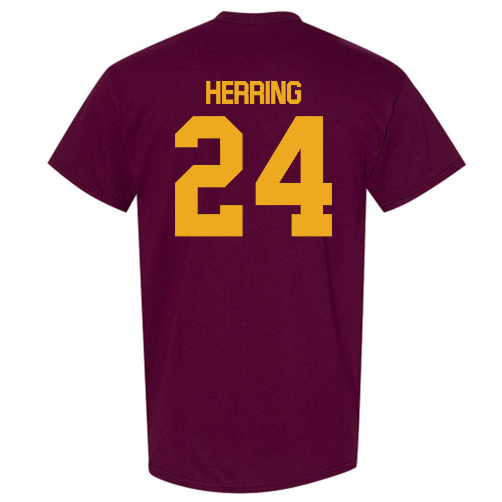 ULM - NCAA Football : Hagen Herring - Classic Shersey T-Shirt-1
