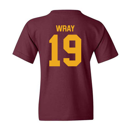 ULM - NCAA Baseball : Dayne Wray - Classic Shersey Youth T-Shirt-1
