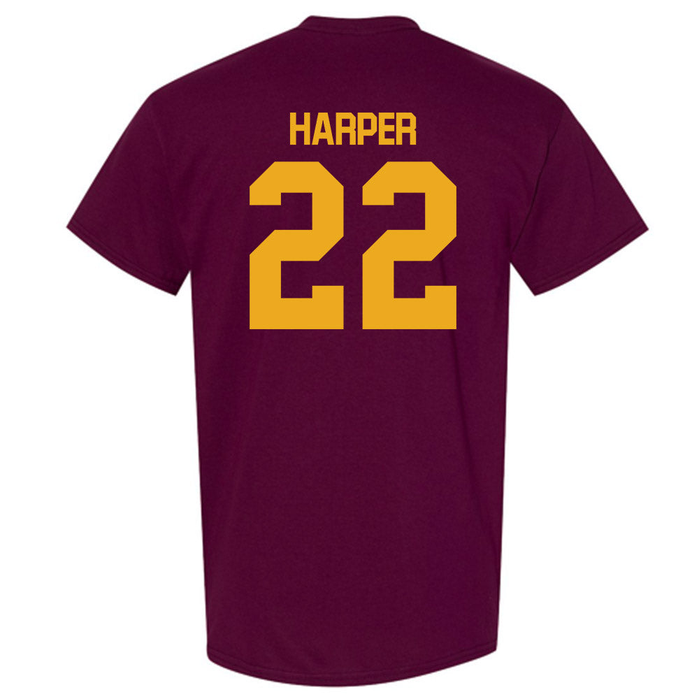 ULM - NCAA Football : Jay Harper - Classic Shersey T-Shirt-1