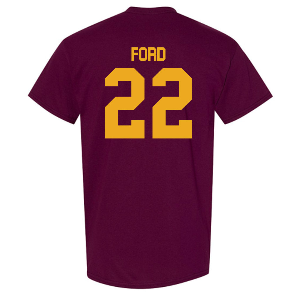 ULM - NCAA Football : DShaun Ford - Classic Shersey T-Shirt-1