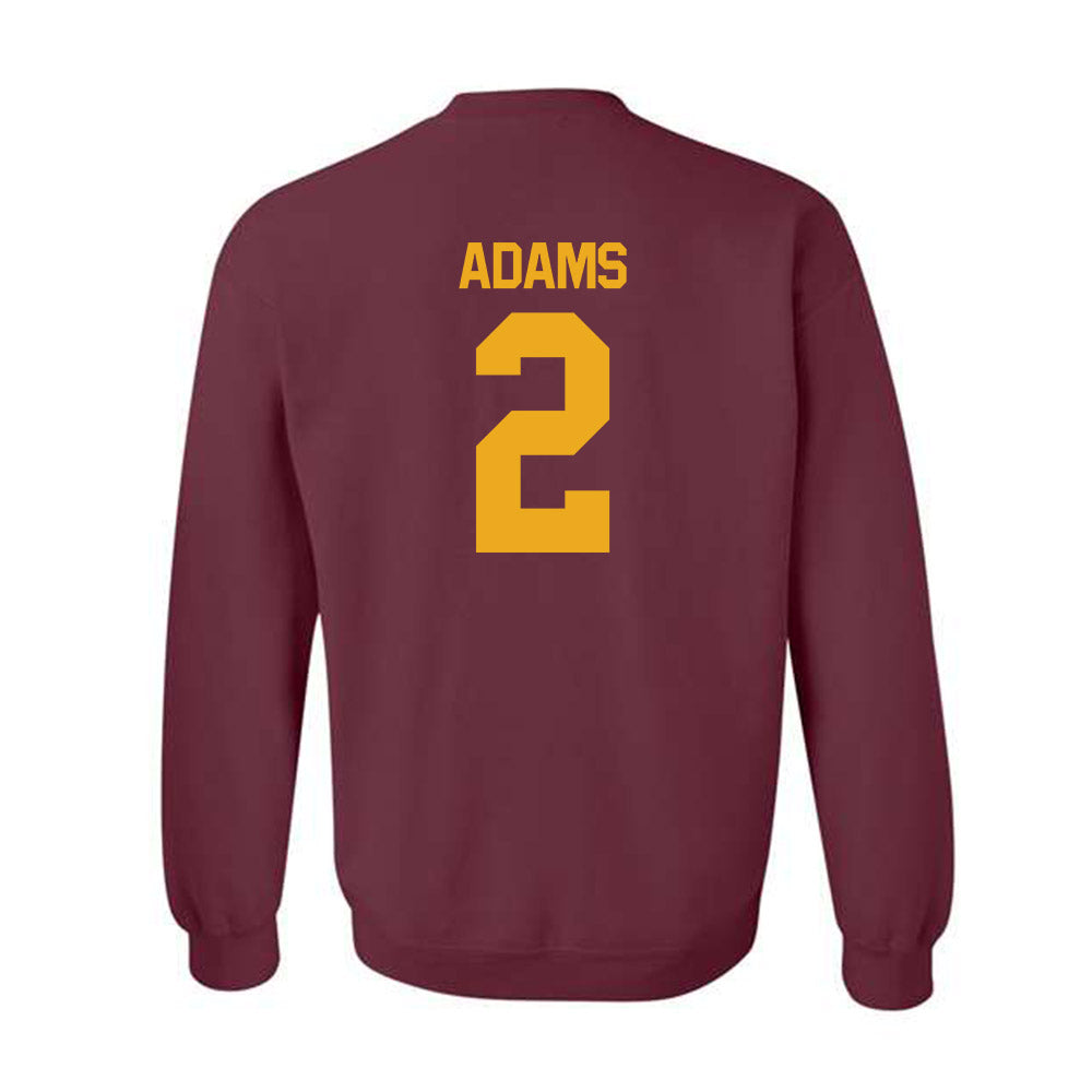 ULM - NCAA Baseball : Travis Adams - Classic Shersey Crewneck Sweatshirt-1