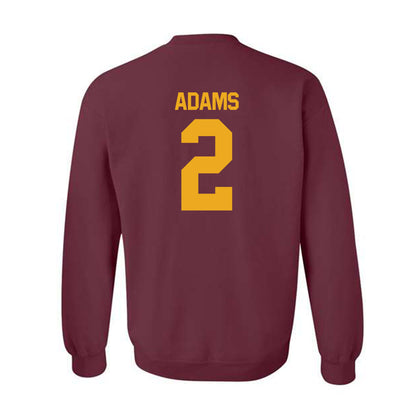 ULM - NCAA Baseball : Travis Adams - Classic Shersey Crewneck Sweatshirt-1