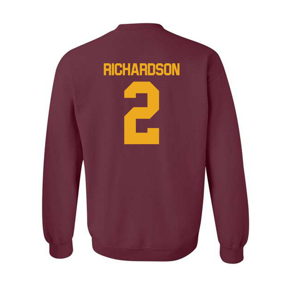 ULM - NCAA Women's Soccer : Ally Richardson - Classic Shersey Crewneck Sweatshirt-1