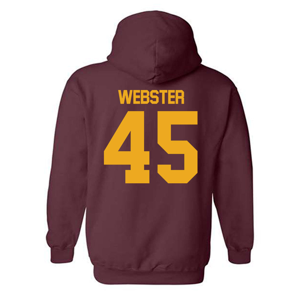 ULM - NCAA Football : Lakendra Webster - Classic Shersey Hooded Sweatshirt-1