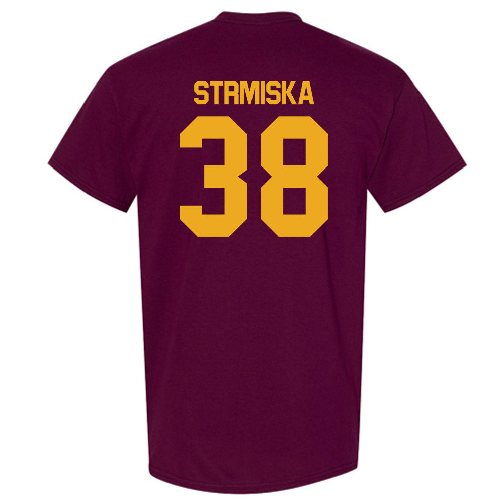 ULM - NCAA Baseball : Caleb Strmiska - Classic Shersey T-Shirt-1