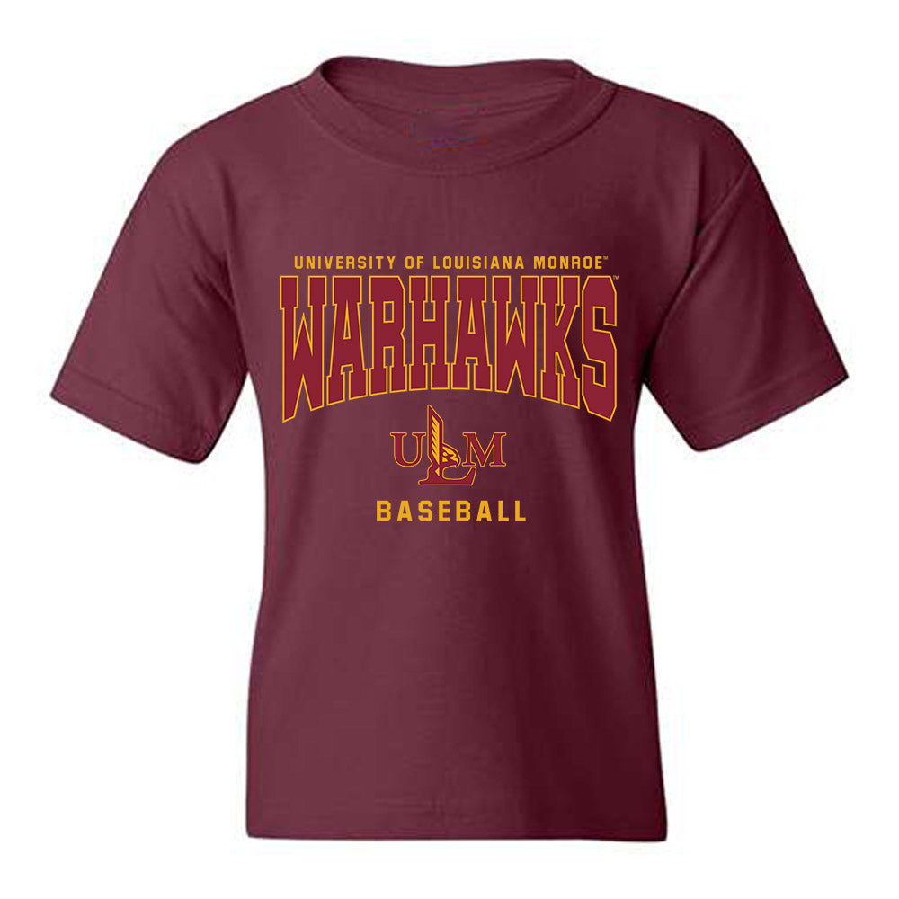 ULM - NCAA Baseball : Caleb Strmiska - Classic Shersey Youth T-Shirt-0