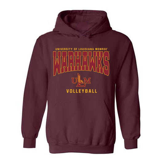 ULM - NCAA Women's Volleyball : Amelia Colon - Classic Shersey Hooded Sweatshirt-0