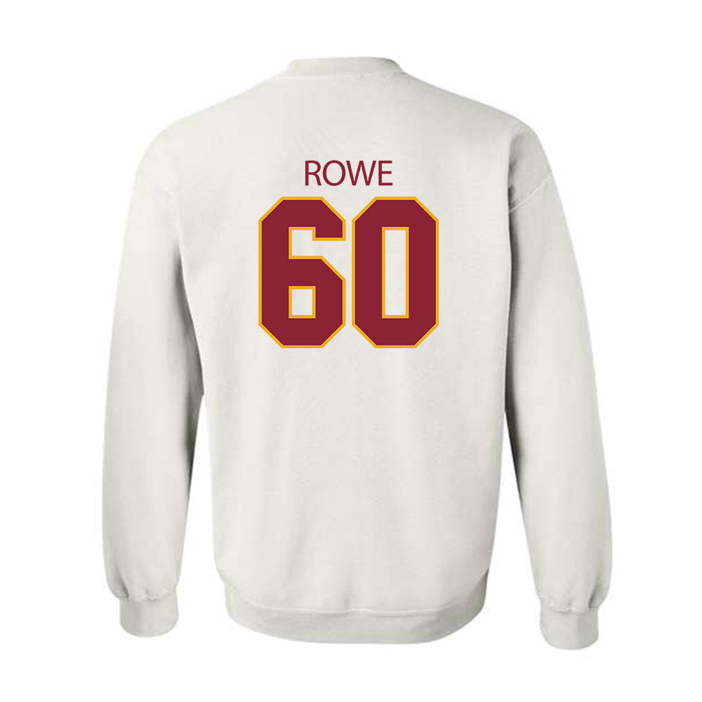 ULM - NCAA Football : Jordan Rowe - Classic Shersey Crewneck Sweatshirt-1