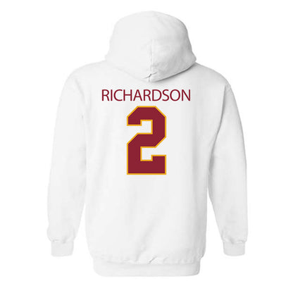 ULM - NCAA Women's Soccer : Ally Richardson - Classic Shersey Hooded Sweatshirt-1