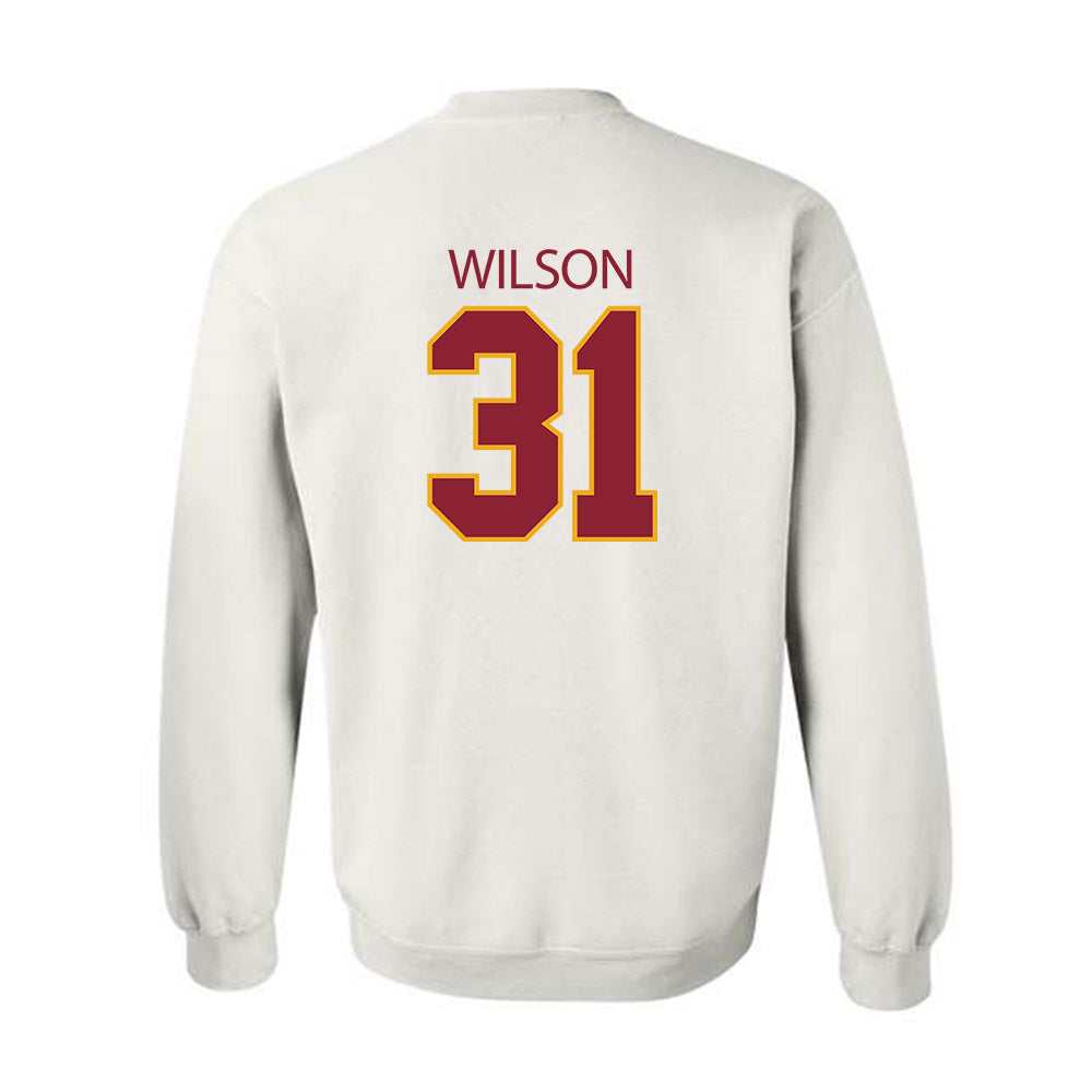ULM - NCAA Football : Chandler Wilson - Classic Shersey Crewneck Sweatshirt-1