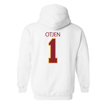 ULM - NCAA Beach Volleyball : Calliandra Otjen - Classic Shersey Hooded Sweatshirt-1