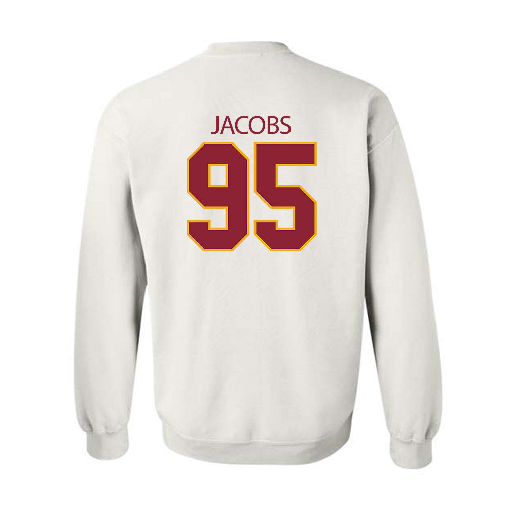 ULM - NCAA Football : Levontae Jacobs - Classic Shersey Crewneck Sweatshirt-1