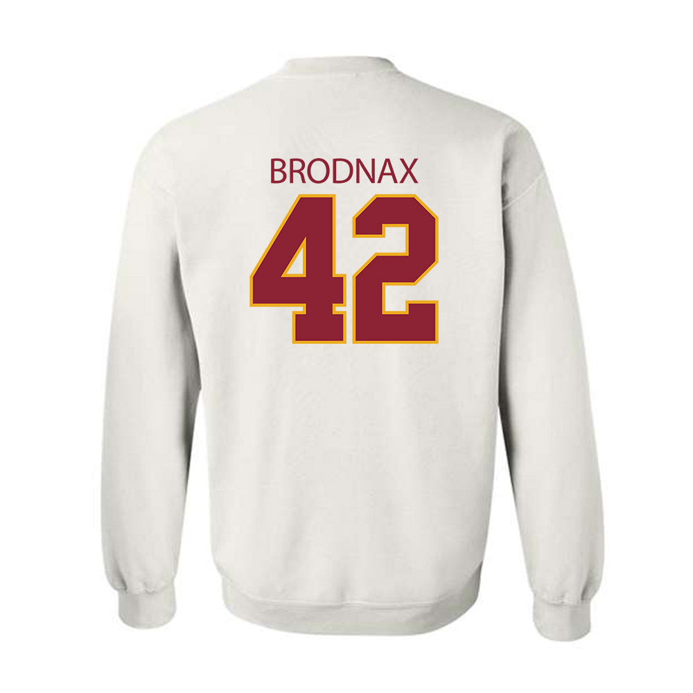 ULM - NCAA Baseball : Adam Brodnax - Classic Shersey Crewneck Sweatshirt-1