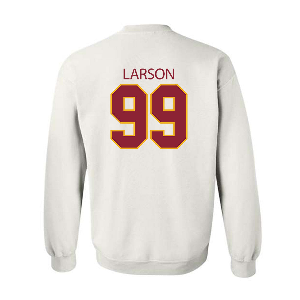 ULM - NCAA Football : Max Larson - Classic Shersey Crewneck Sweatshirt-1