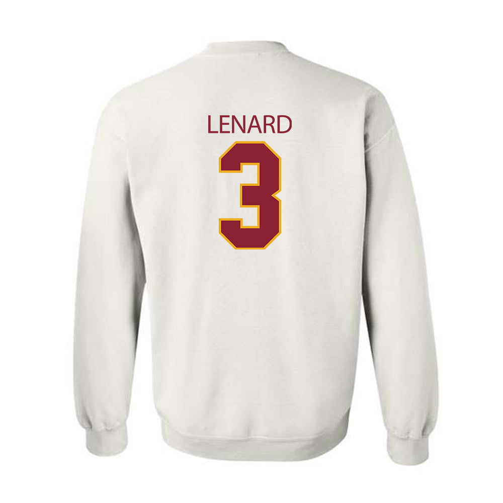 ULM - NCAA Football : Makin Lenard - Classic Shersey Crewneck Sweatshirt-1