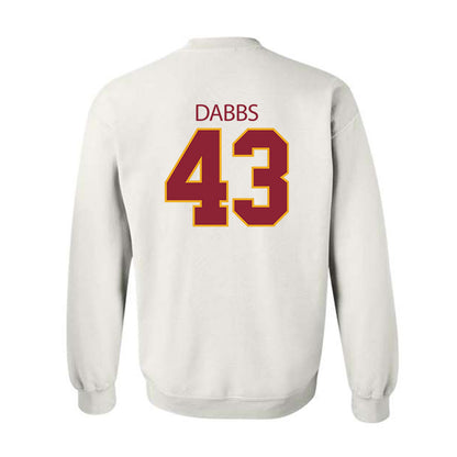 ULM - NCAA Baseball : Cash Dabbs - Classic Shersey Crewneck Sweatshirt-1
