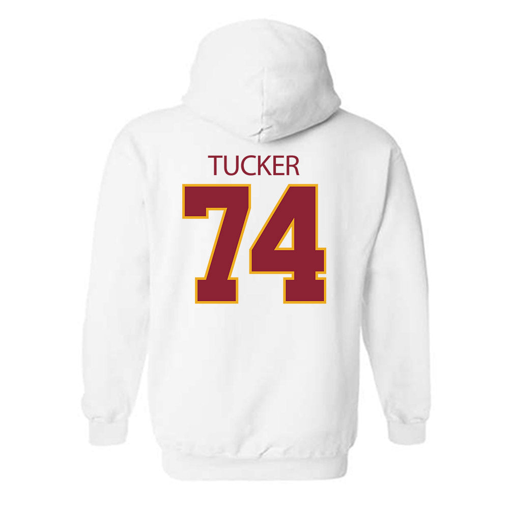 ULM - NCAA Football : Roscoe Tucker - Classic Shersey Hooded Sweatshirt-1
