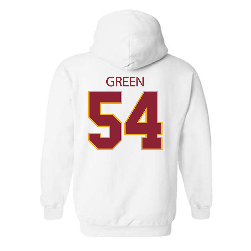 ULM - NCAA Football : Nate Green - Classic Shersey Hooded Sweatshirt-1