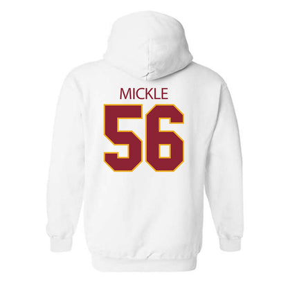 ULM - NCAA Football : Jay Mickle - Classic Shersey Hooded Sweatshirt-1