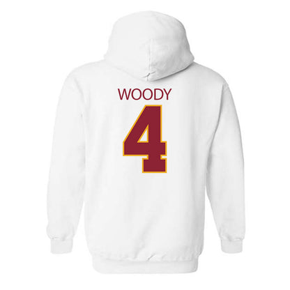 ULM - NCAA Football : Tae Woody - Classic Shersey Hooded Sweatshirt-1