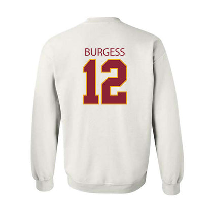 ULM - NCAA Football : Trevion Burgess - Classic Shersey Crewneck Sweatshirt-1