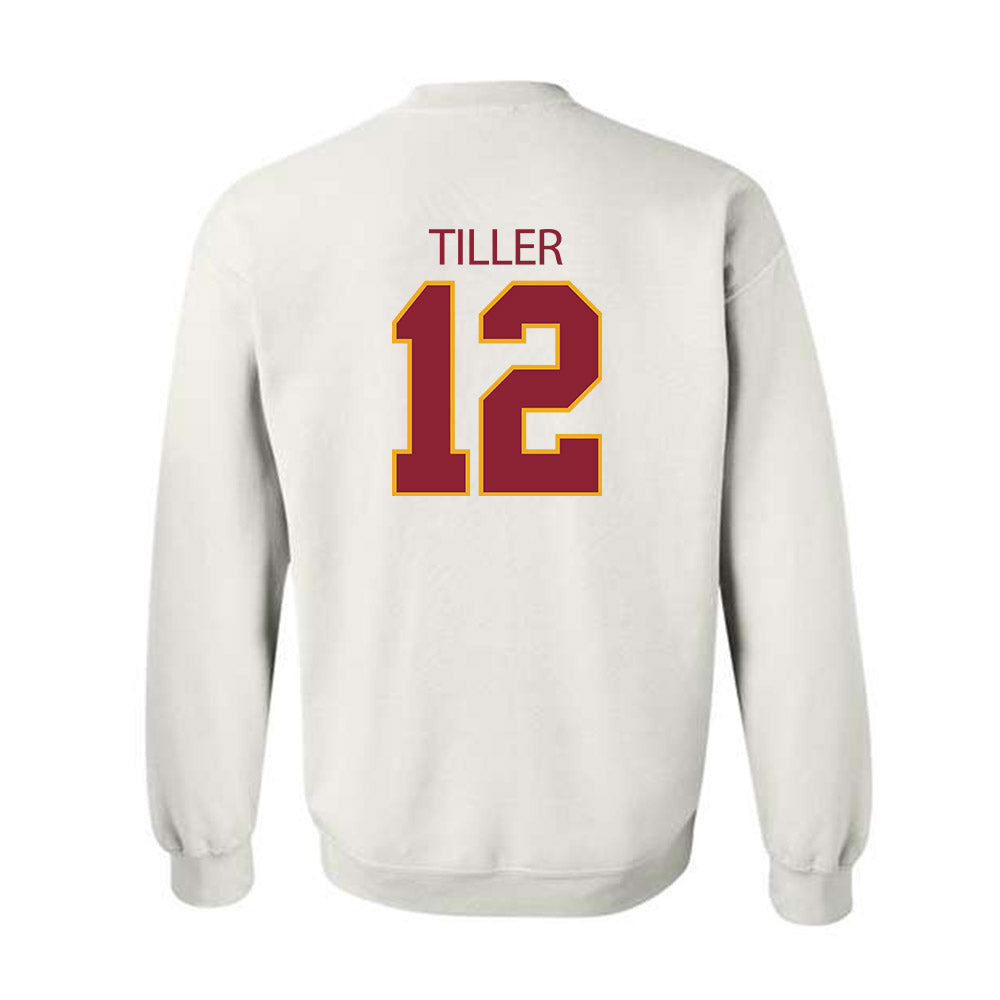 ULM - NCAA Football : Jabari Tiller - Classic Shersey Crewneck Sweatshirt-1