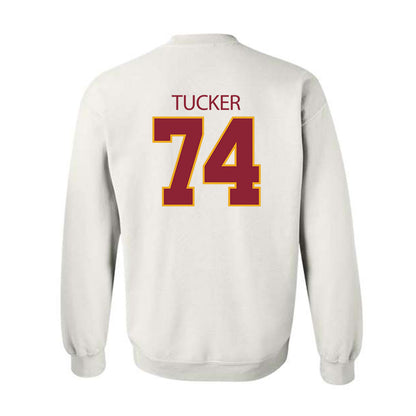 ULM - NCAA Football : Roscoe Tucker - Classic Shersey Crewneck Sweatshirt-1