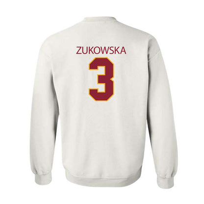 ULM - NCAA Beach Volleyball : Izabela Zukowska - Classic Shersey Crewneck Sweatshirt-1