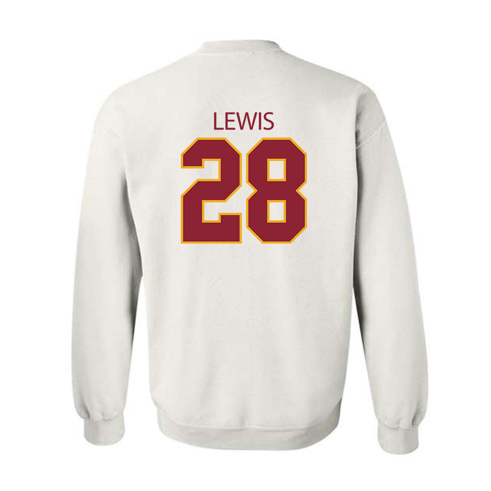 ULM - NCAA Football : Dorian Lewis - Classic Shersey Crewneck Sweatshirt-1
