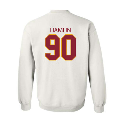 ULM - NCAA Football : Jaden Hamlin - Classic Shersey Crewneck Sweatshirt-1
