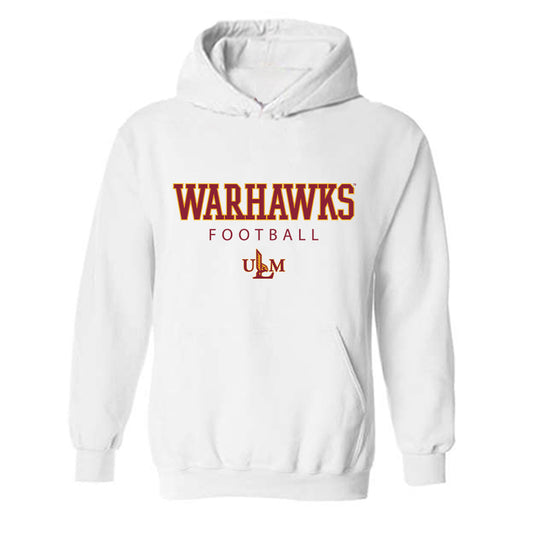 ULM - NCAA Football : Orlando Freemont - Classic Shersey Hooded Sweatshirt-0